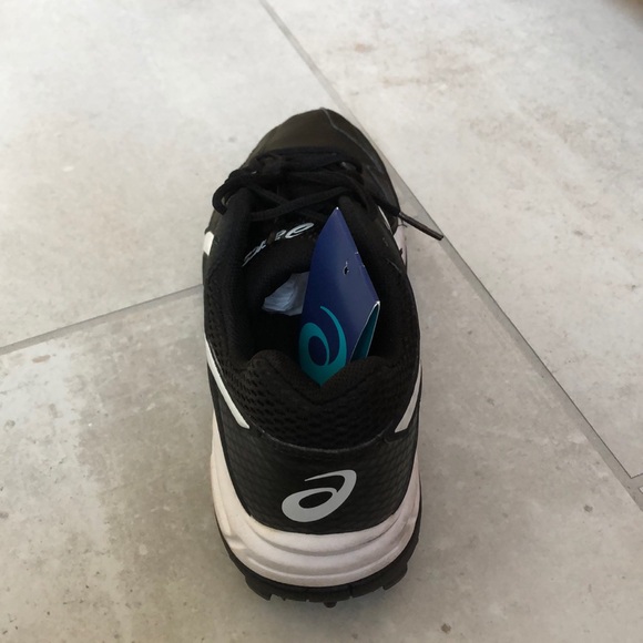 Size 9 ASICS GEL-LETHAL MP 7. Womens. Black/White. - Picture 6 of 8